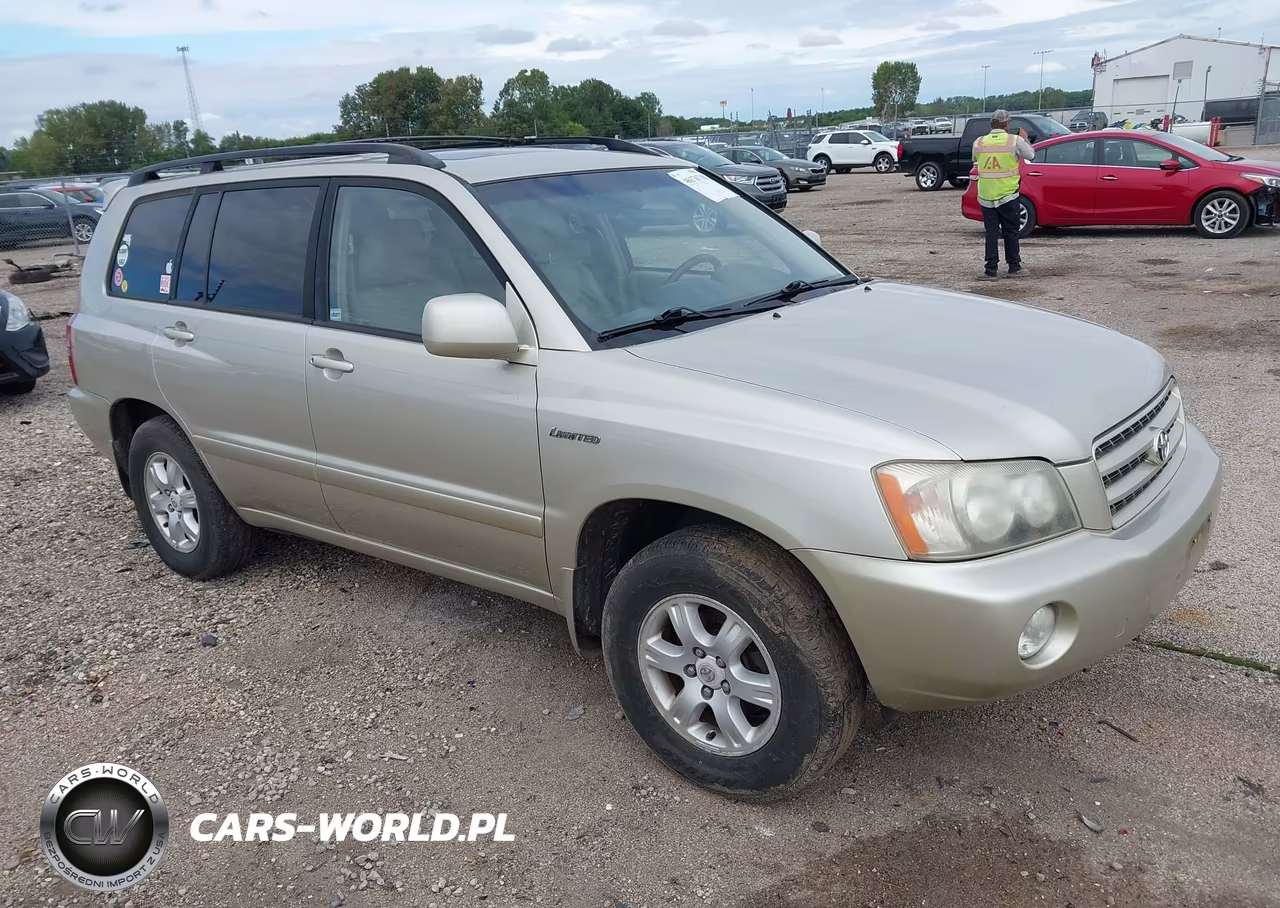 2002 Toyota Highlander Limited V6 VIN:JTEHF21A520094721 - 1