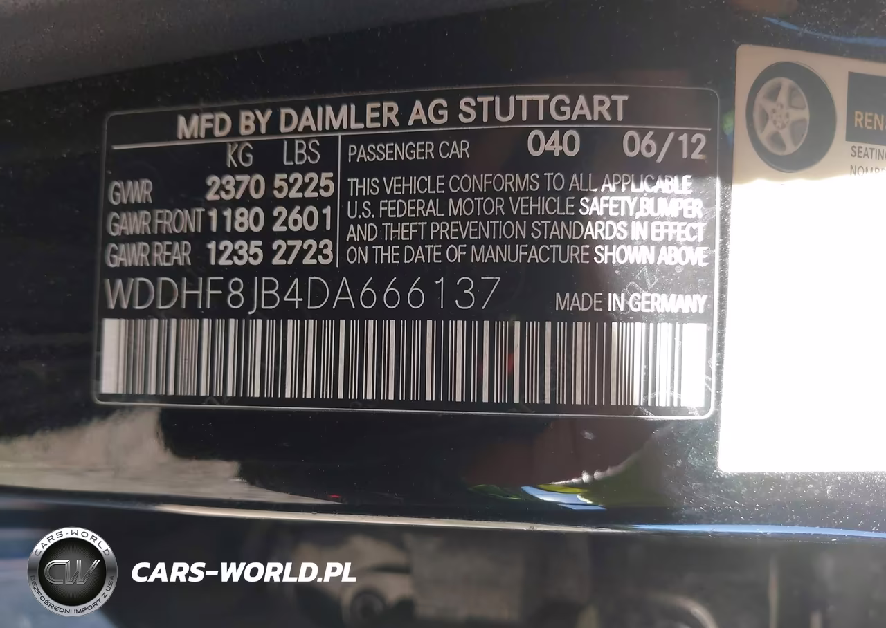 2013 Mercedes-Benz E 350 4Matic VIN:WDDHF8JB4DA666137 - 9