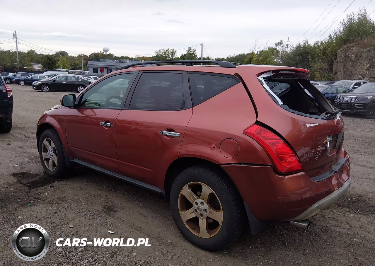 2005 Nissan Murano Sl VIN:JN8AZ08W45W405063 - 3