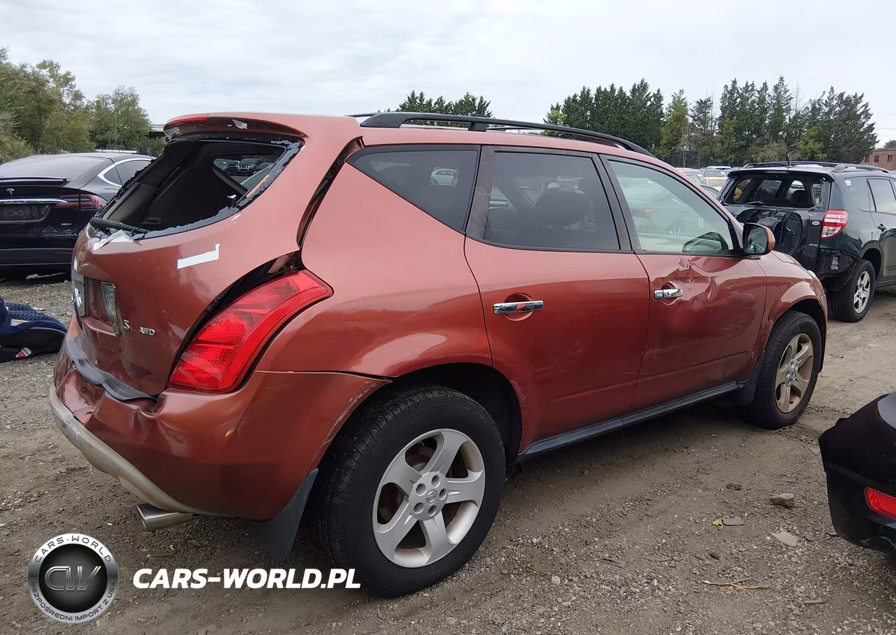 2005 Nissan Murano Sl VIN:JN8AZ08W45W405063 - 4