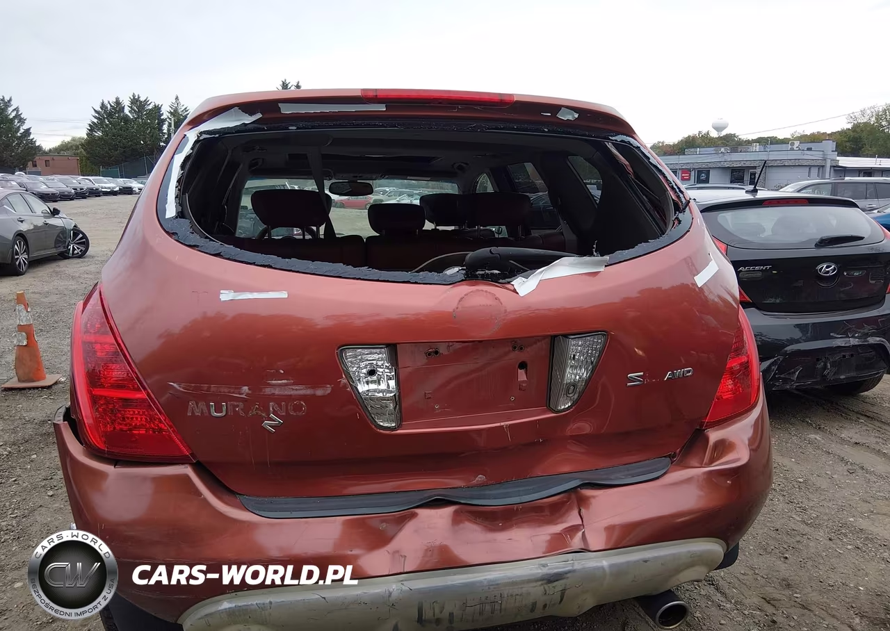 2005 Nissan Murano Sl VIN:JN8AZ08W45W405063 - 6