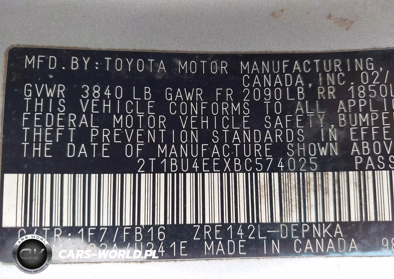 2011 Toyota Corolla Le VIN:2T1BU4EEXBC574025 - 9