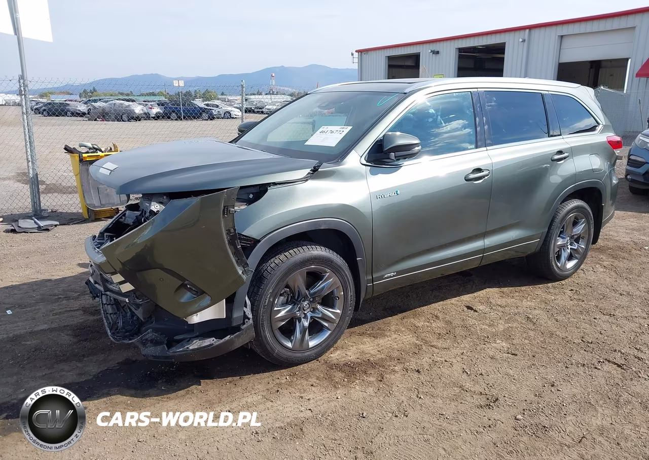 2019 Toyota Highlander Hybrid Limited Platinum VIN:5TDDGRFHXKS065727 - 2