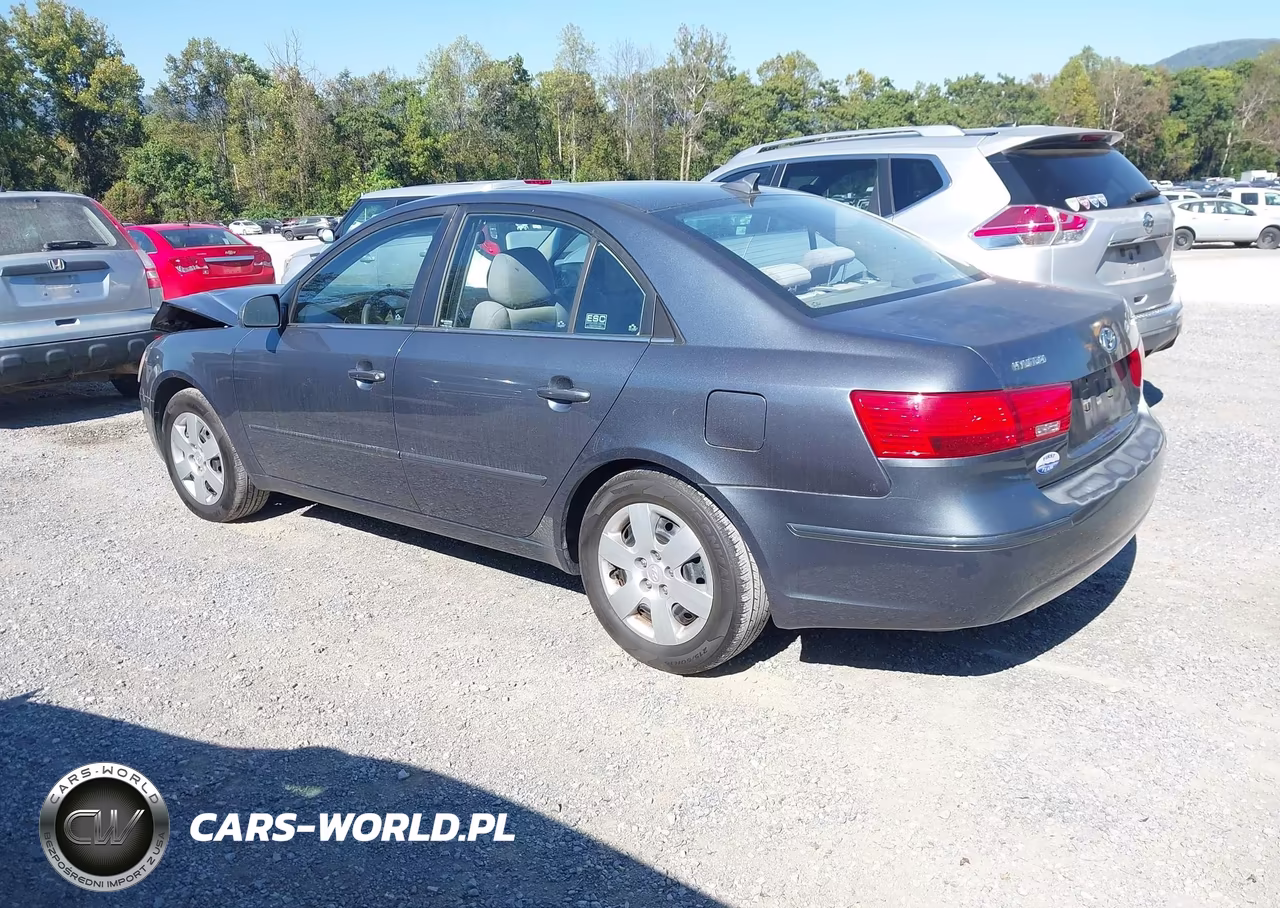 2009 Hyundai Sonata Gls VIN:5NPET46C59H573322 - 3