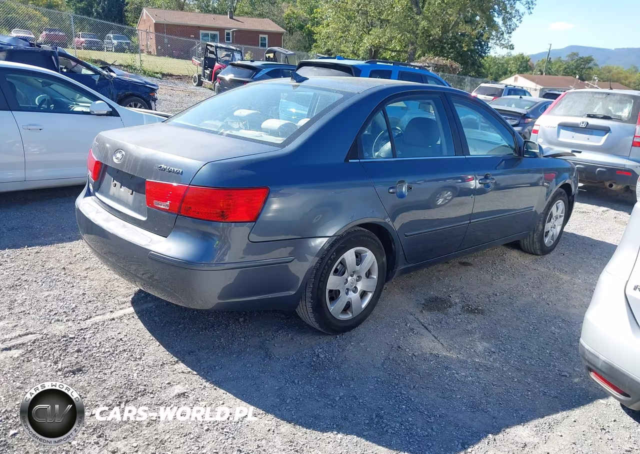 2009 Hyundai Sonata Gls VIN:5NPET46C59H573322 - 4
