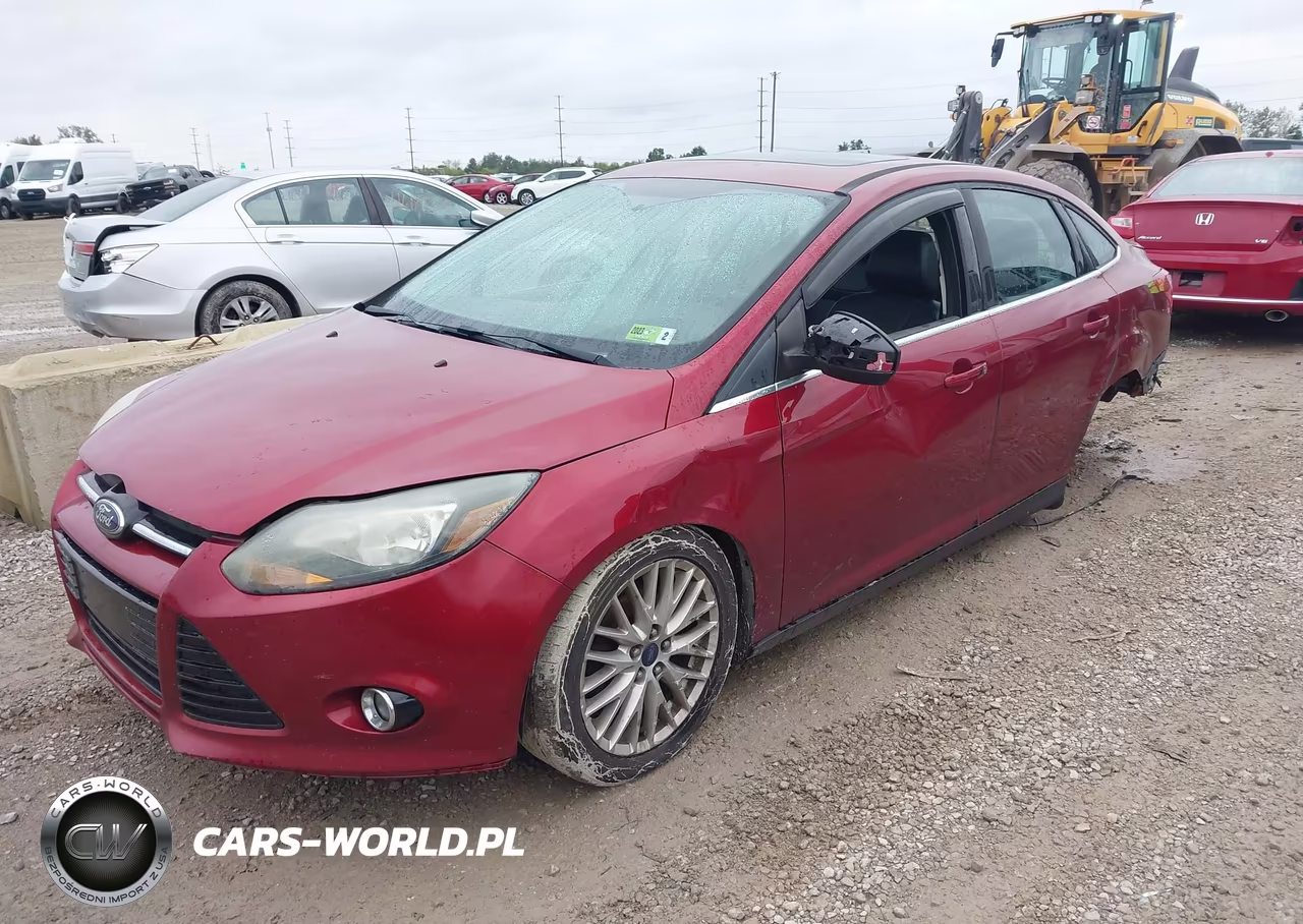 2014 Ford Focus Titanium VIN:1FADP3J21EL438763 - 2
