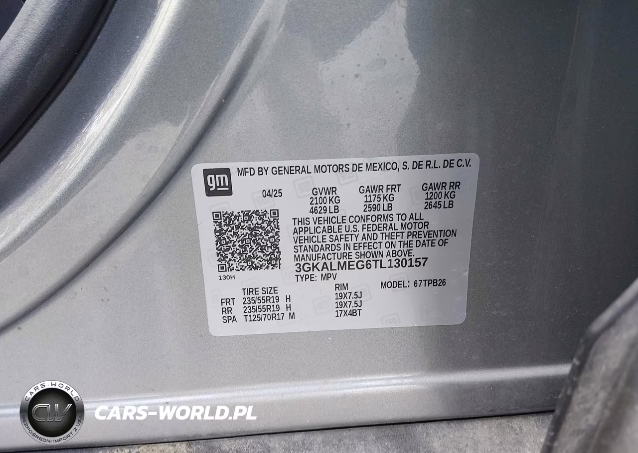 2026 GMC Terrain Fwd Elevation VIN:3GKALMEG6TL130157 - 9