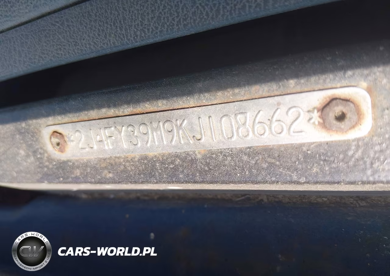 1989 Jeep Wrangler - Yj Islander VIN:2J4FY39M9KJ108662 - 9