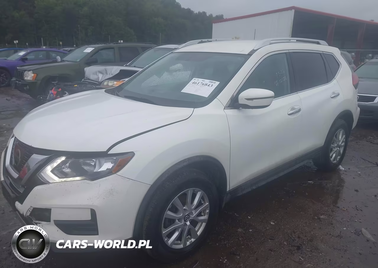 2017 Nissan Rogue Sv VIN:KNMAT2MV8HP593901 - 2