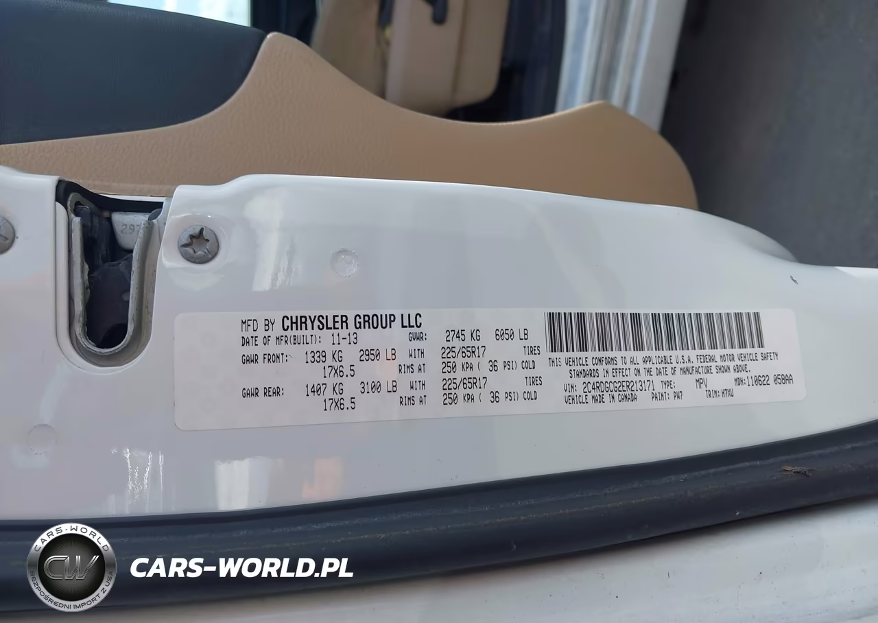 2014 Dodge Grand Caravan Sxt VIN:2C4RDGCG2ER213171 - 9