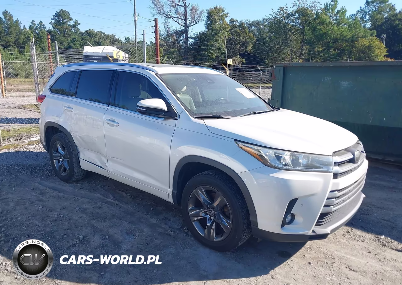 2017 Toyota Highlander Limited Platinum VIN:5TDYZRFH0HS187436 - 1
