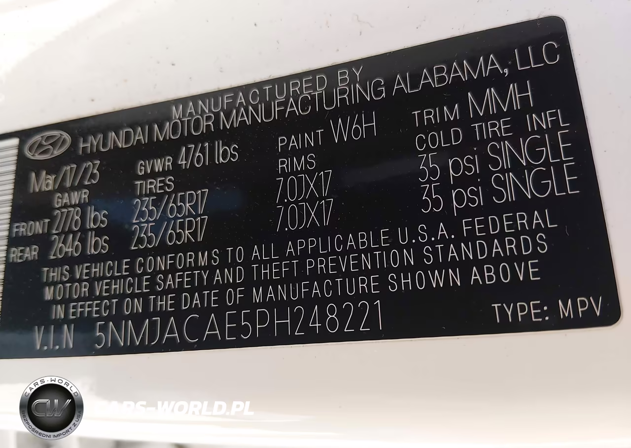 2023 Hyundai Tucson Se VIN:5NMJACAE5PH248221 - 9
