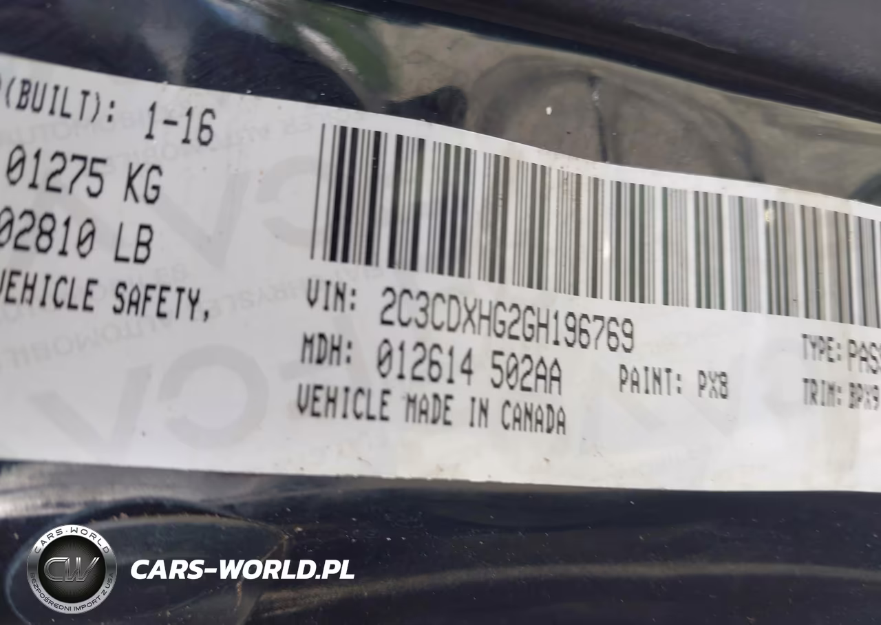 2016 Dodge Charger Sxt VIN:2C3CDXHG2GH196769 - 9