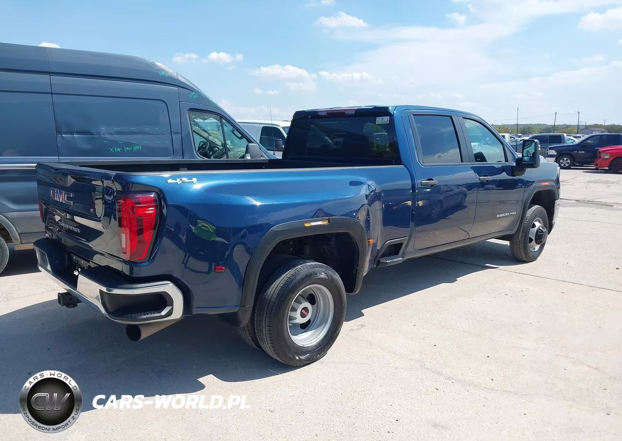 2023 GMC Sierra 3500Hd 4Wd Long Bed Pro VIN:1GT49SEY5PF183453 - 4