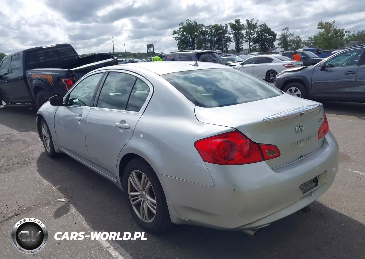 2011 Infiniti G25X VIN:JN1DV6AR3BM451652 - 3