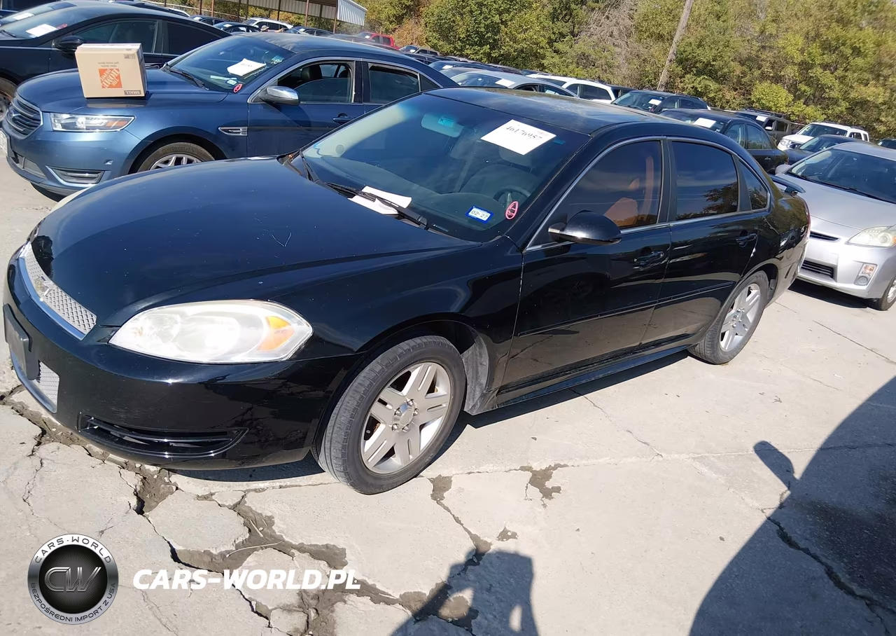 2012 Chevrolet Impala Lt VIN:2G1WG5E35C1249546 - 2