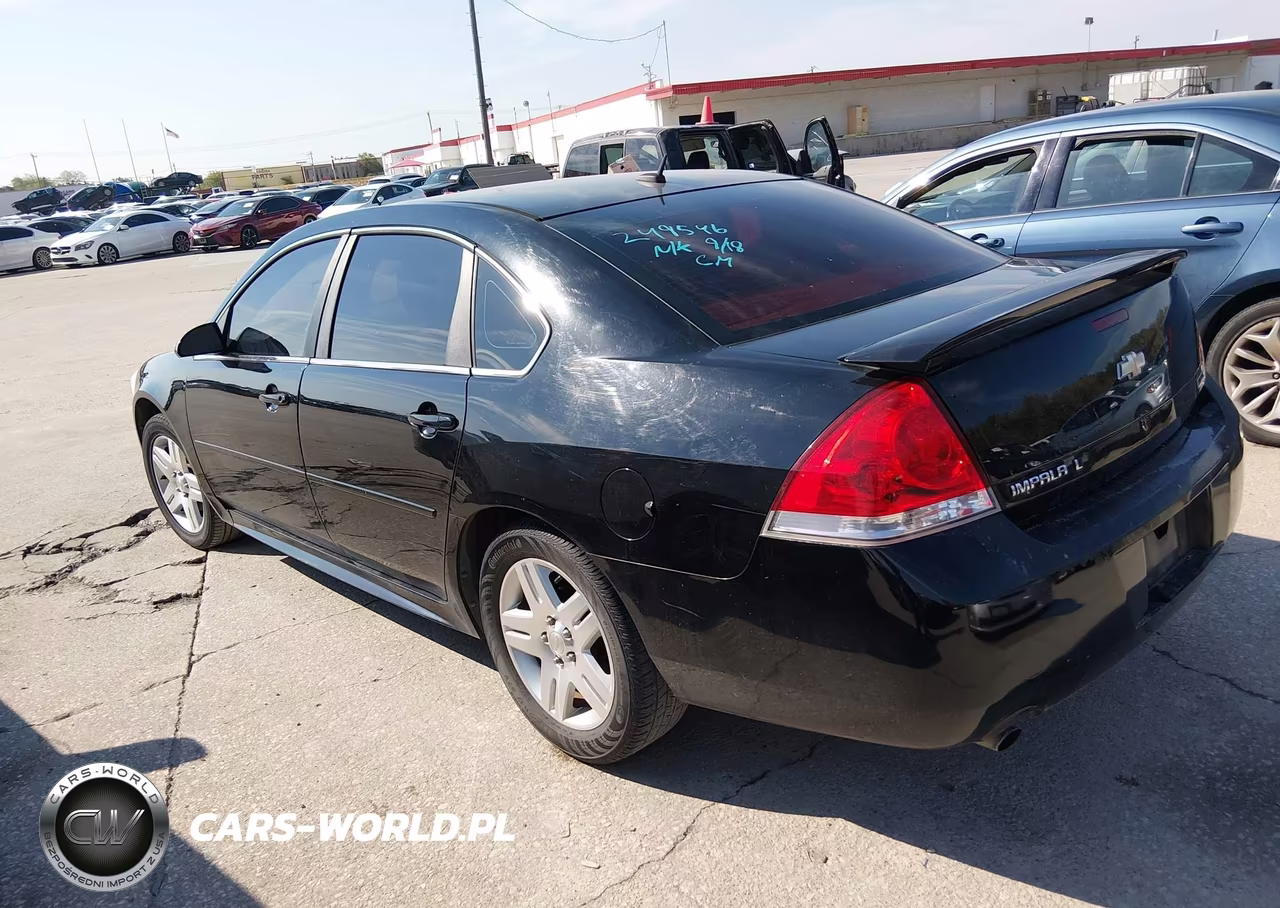 2012 Chevrolet Impala Lt VIN:2G1WG5E35C1249546 - 3