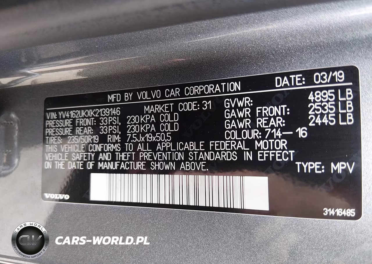2019 Volvo Xc40 T5 Momentum VIN:YV4162UKXK2139146 - 9