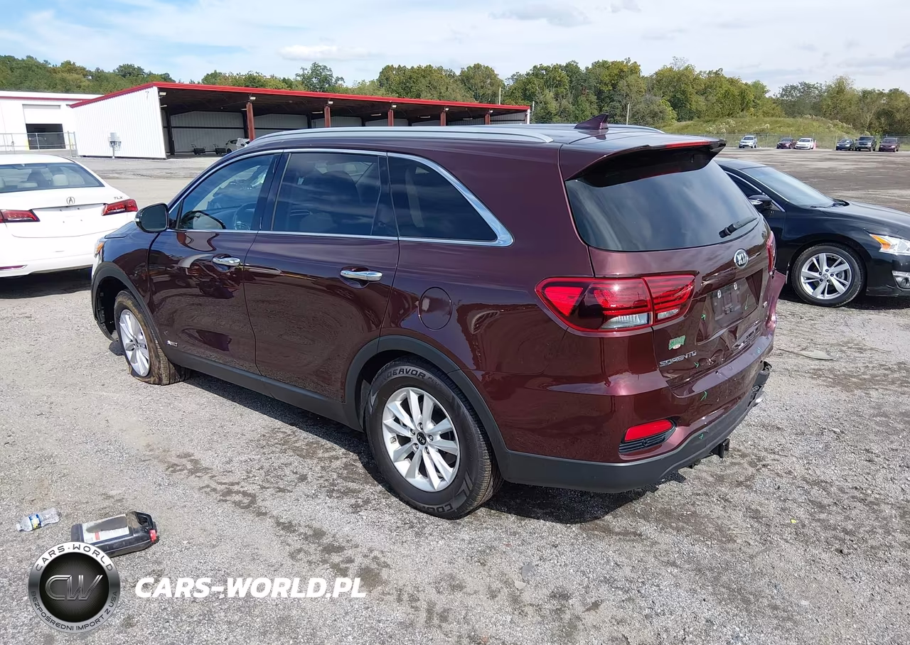 2019 Kia Sorento 2.4L Lx VIN:5XYPGDA38KG522043 - 3