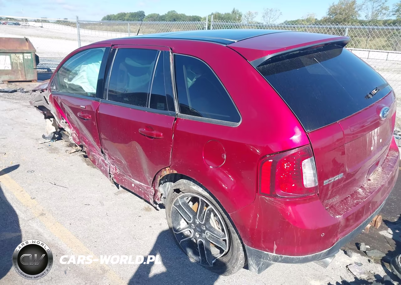 2014 Ford Edge Sel VIN:2FMDK4JC9EBB21672 - 3