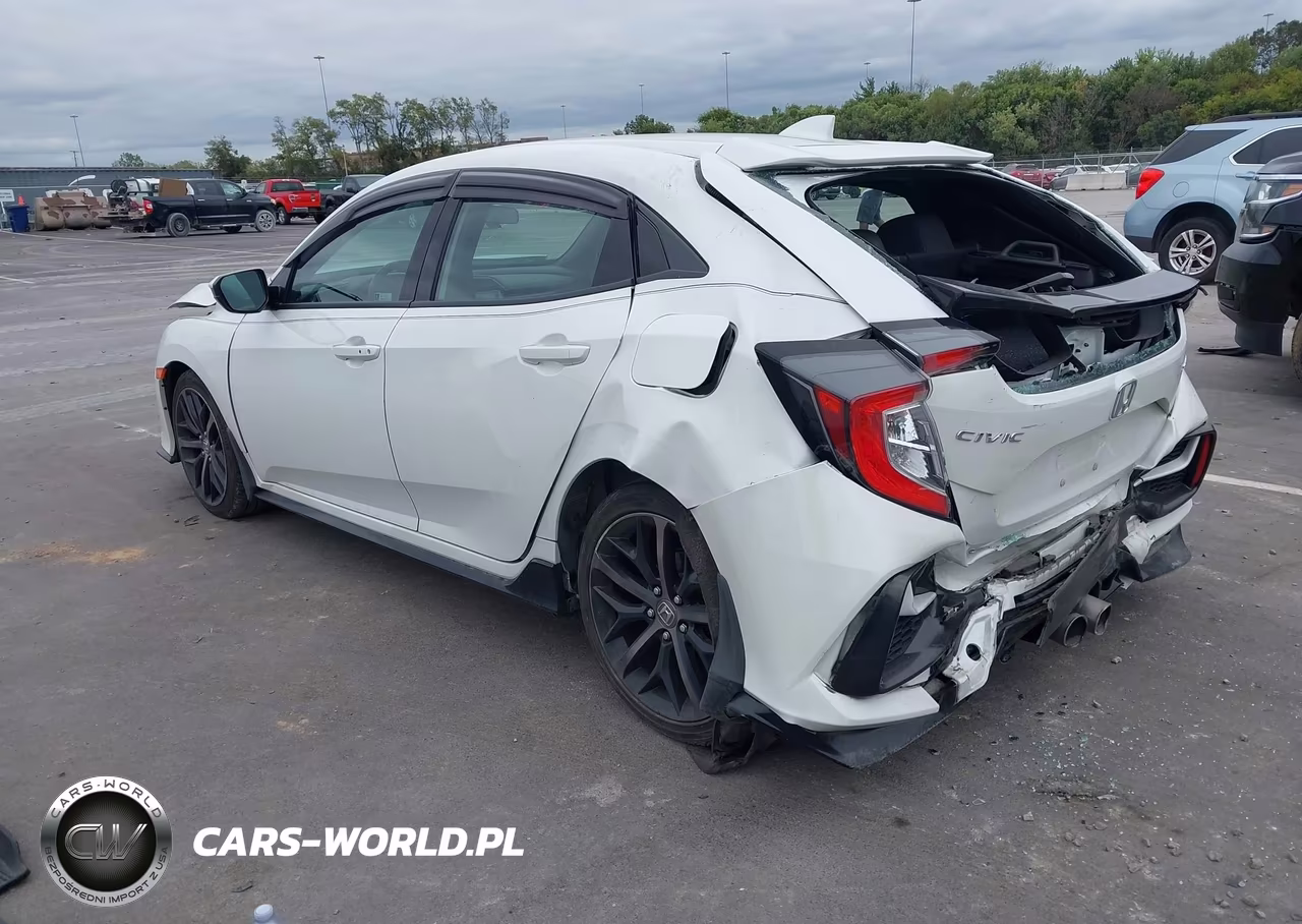 2021 Honda Civic Sport VIN:SHHFK7H48MU223946 - 3