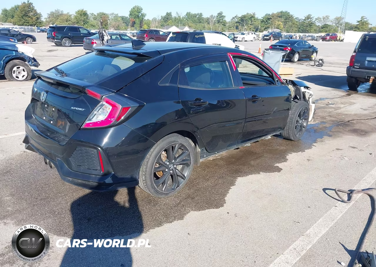 2017 Honda Civic Sport VIN:SHHFK7G40HU205125 - 4