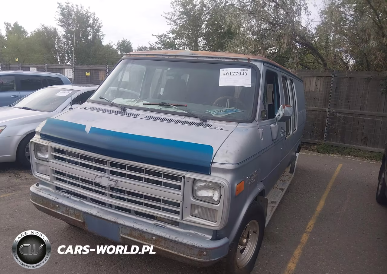 1986 Chevrolet Van G20 VIN:1GCEG25H5G7101435 - 2