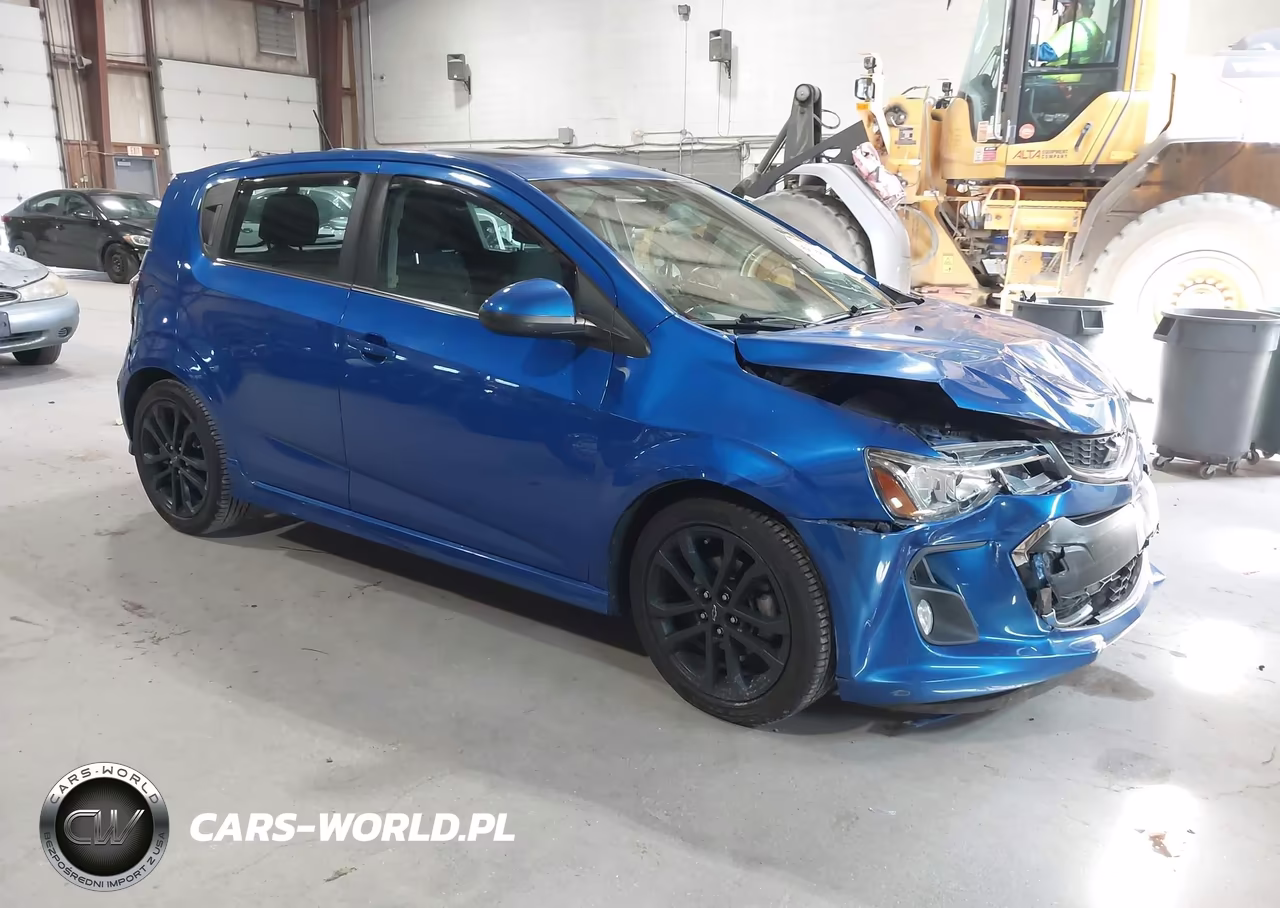 2018 Chevrolet Sonic Lt Auto VIN:1G1JD6SBXJ4101074 - 1