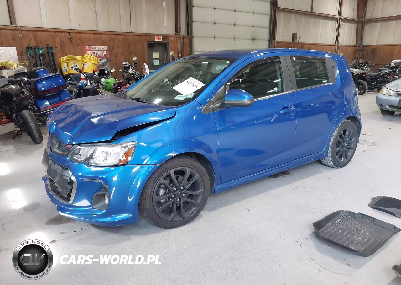 2018 Chevrolet Sonic Lt Auto VIN:1G1JD6SBXJ4101074 - 2