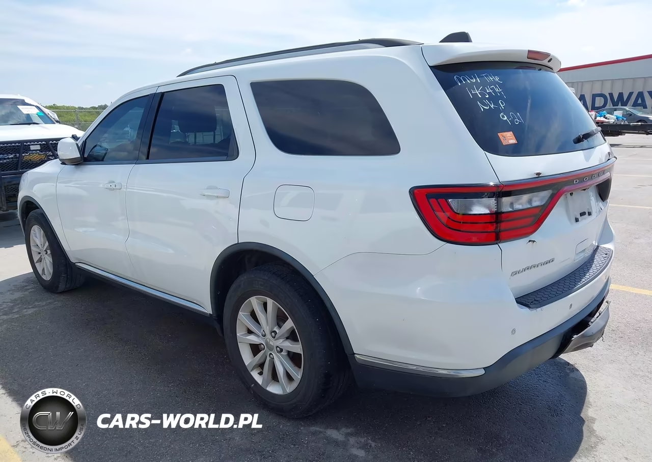 2015 Dodge Durango Sxt VIN:1C4RDHAG4FC145474 - 3