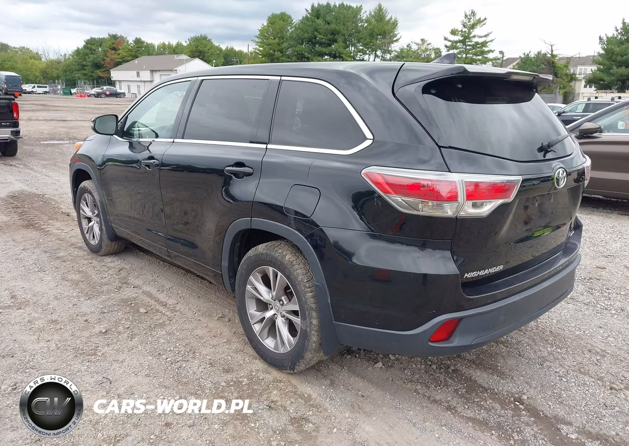 2014 Toyota Highlander Le Plus V6 VIN:5TDBKRFH1ES057977 - 3