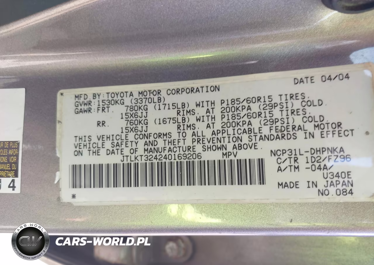2004 Scion Xb VIN:JTLKT324240169206 - 9