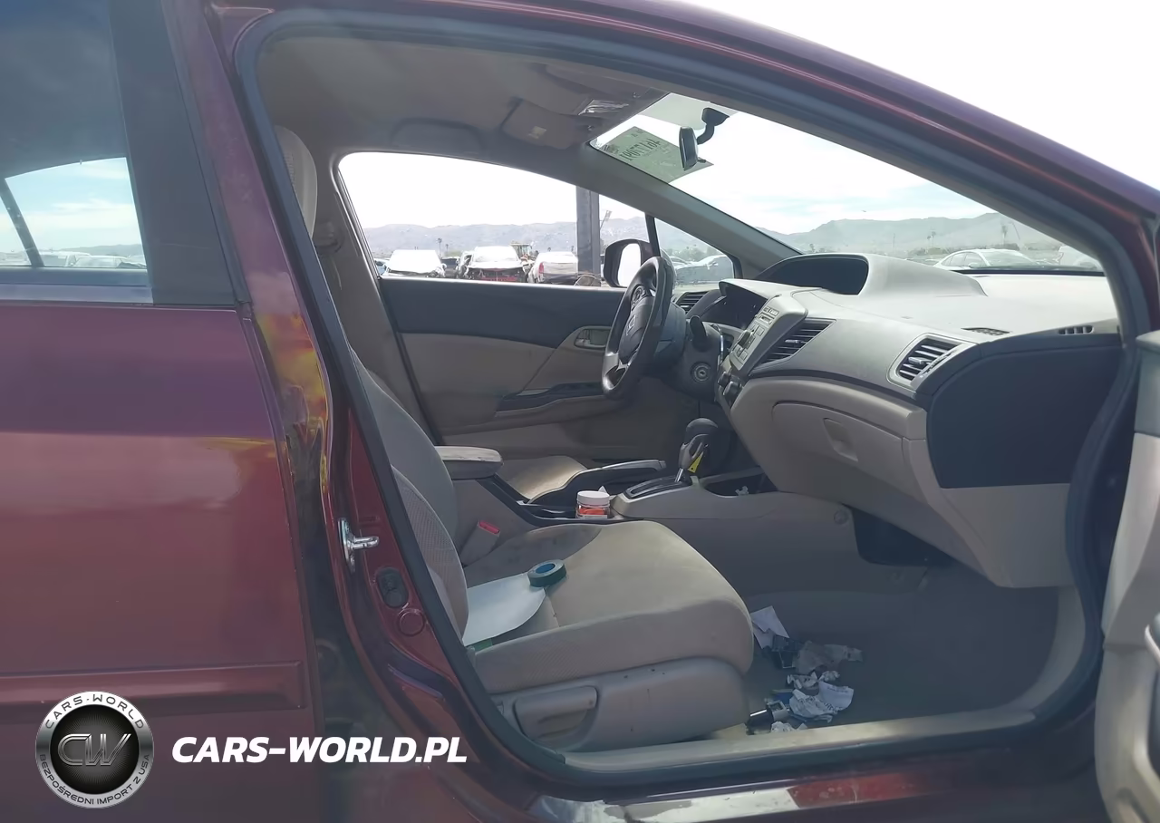 2012 Honda Civic Lx VIN:2HGFB2F51CH596188 - 5