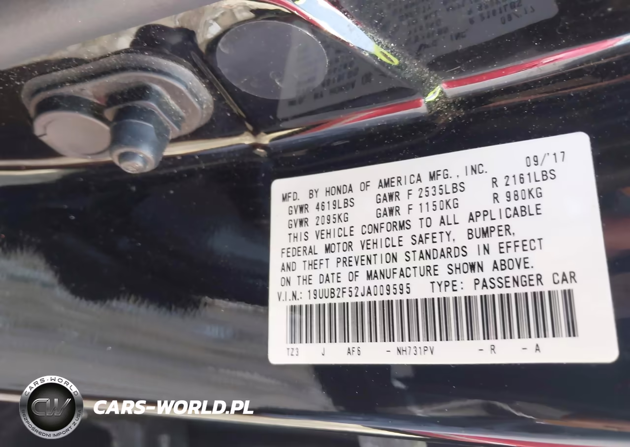 2018 Acura Tlx Tech Pkg VIN:19UUB2F52JA009595 - 9