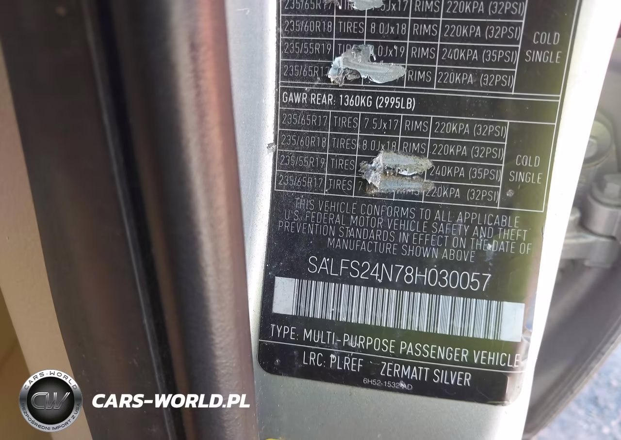 2008 Land Rover Lr2 Se VIN:SALFS24N78H030057 - 9