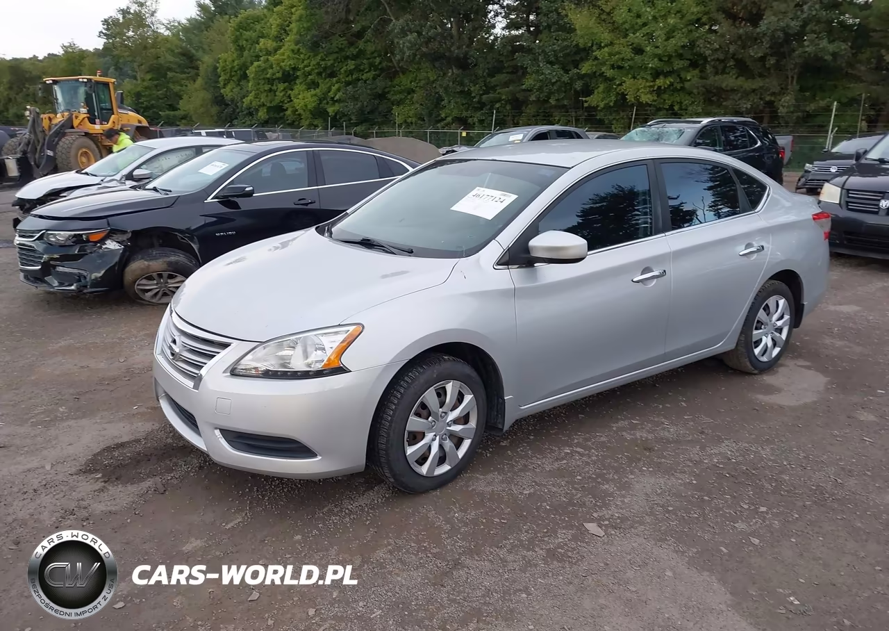 2014 Nissan Sentra Sv VIN:3N1AB7AP7EY302582 - 2