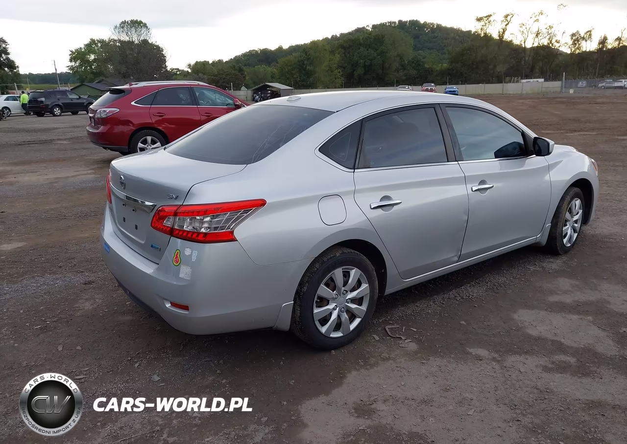 2014 Nissan Sentra Sv VIN:3N1AB7AP7EY302582 - 4