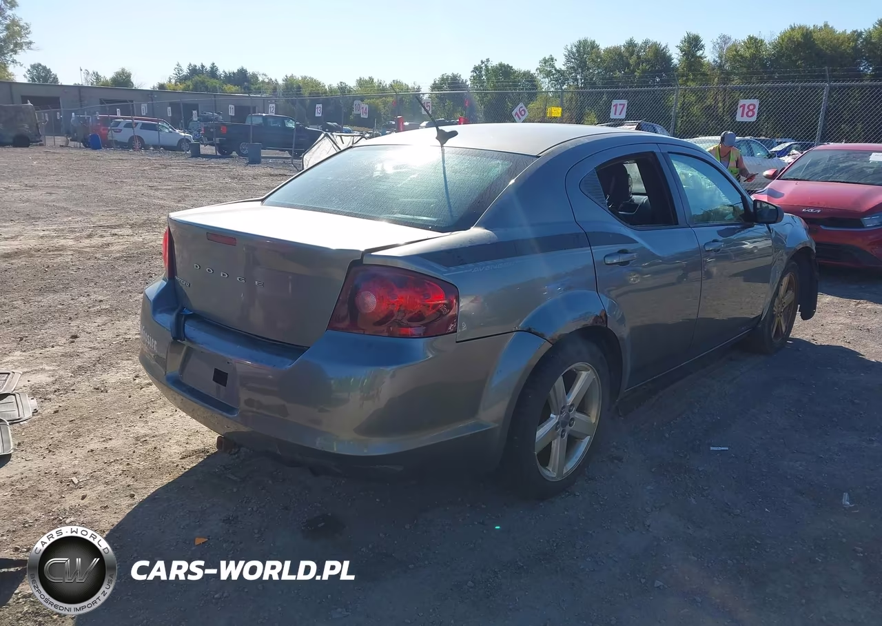 2013 Dodge Avenger Se VIN:1C3CDZAB6DN648882 - 4