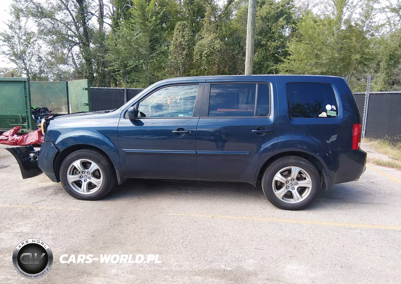 2012 Honda Pilot Ex-L VIN:5FNYF4H66CB010040 - 14