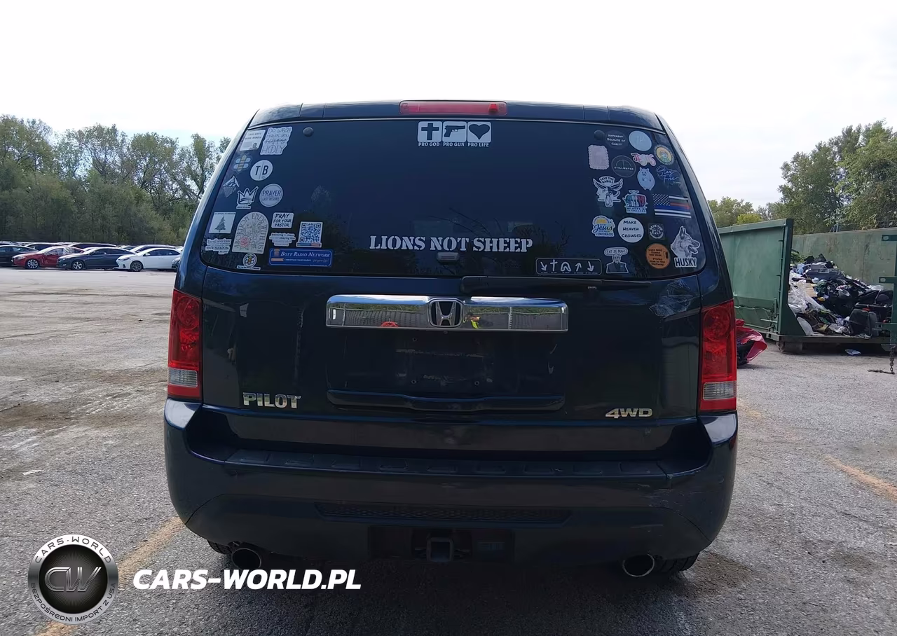 2012 Honda Pilot Ex-L VIN:5FNYF4H66CB010040 - 16