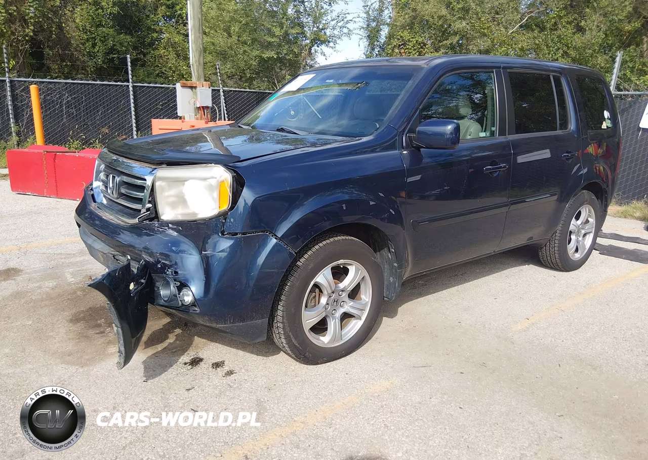 2012 Honda Pilot Ex-L VIN:5FNYF4H66CB010040 - 2