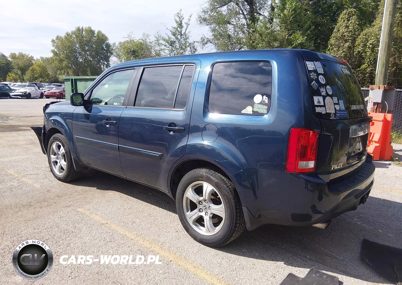 2012 Honda Pilot Ex-L VIN:5FNYF4H66CB010040 - 3