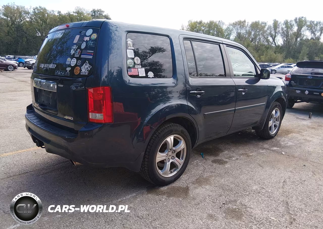 2012 Honda Pilot Ex-L VIN:5FNYF4H66CB010040 - 4