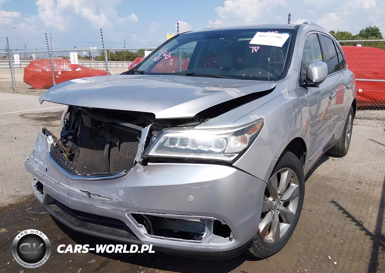 2014 Acura Mdx Advance Pkg W-Entertainment Pkg VIN:5FRYD3H82EB013875 - 2
