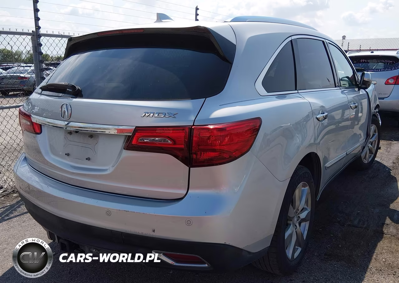2014 Acura Mdx Advance Pkg W-Entertainment Pkg VIN:5FRYD3H82EB013875 - 4