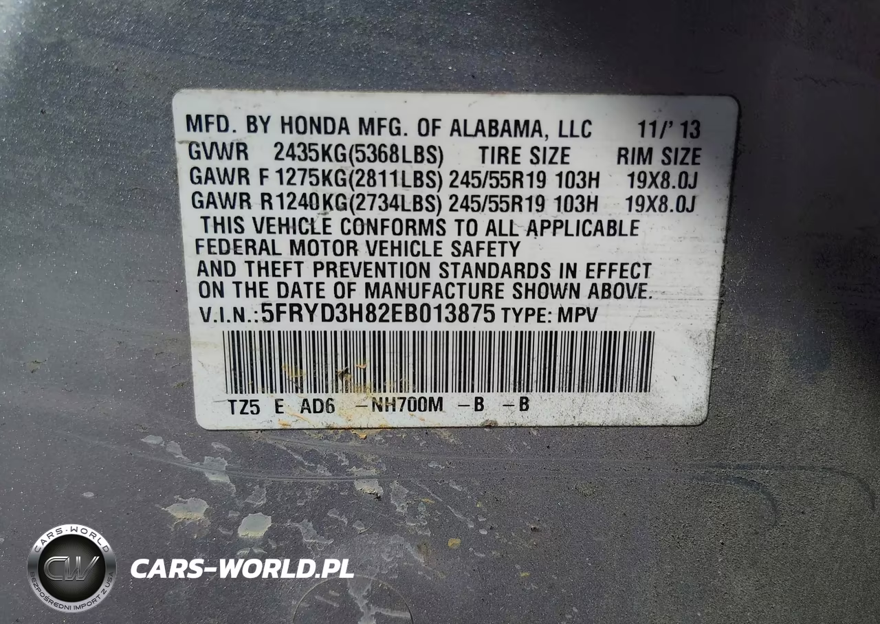 2014 Acura Mdx Advance Pkg W-Entertainment Pkg VIN:5FRYD3H82EB013875 - 9