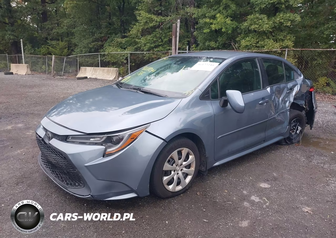 2022 Toyota Corolla Le VIN:5YFEPMAE0NP381395 - 2