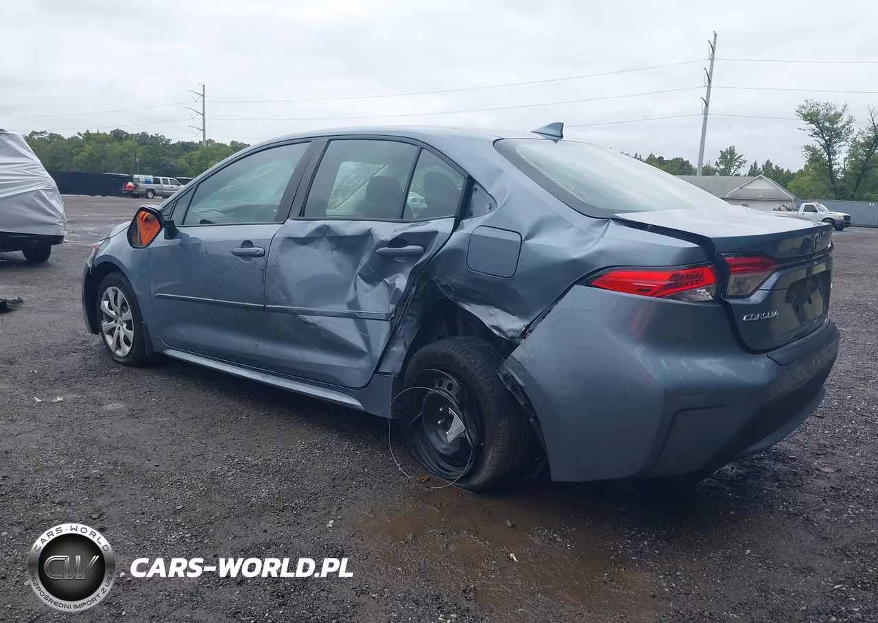 2022 Toyota Corolla Le VIN:5YFEPMAE0NP381395 - 3