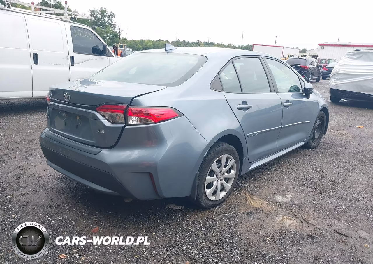 2022 Toyota Corolla Le VIN:5YFEPMAE0NP381395 - 4