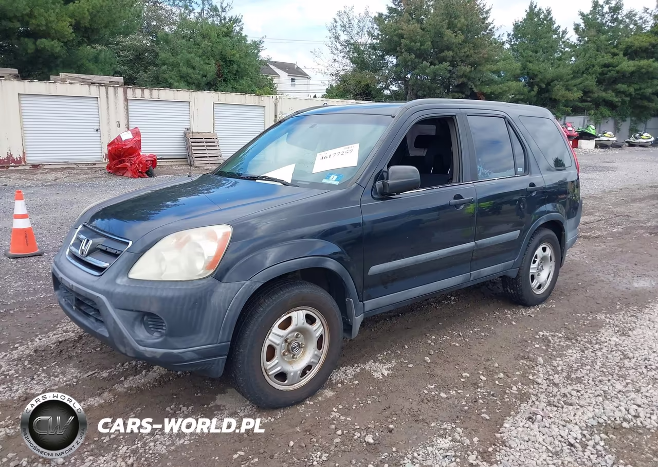 2005 Honda Cr-V Lx VIN:SHSRD78515U315833 - 2